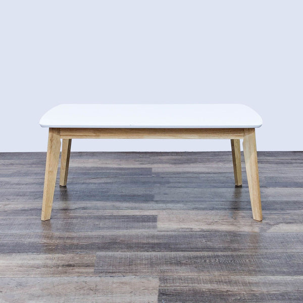 the [ unused0 ] bench - white