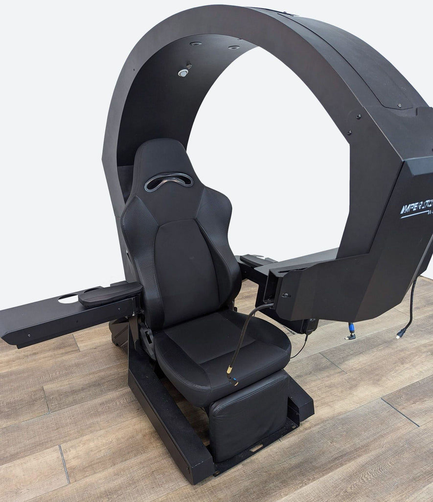 the simulator is designed to be a virtual reality experience.