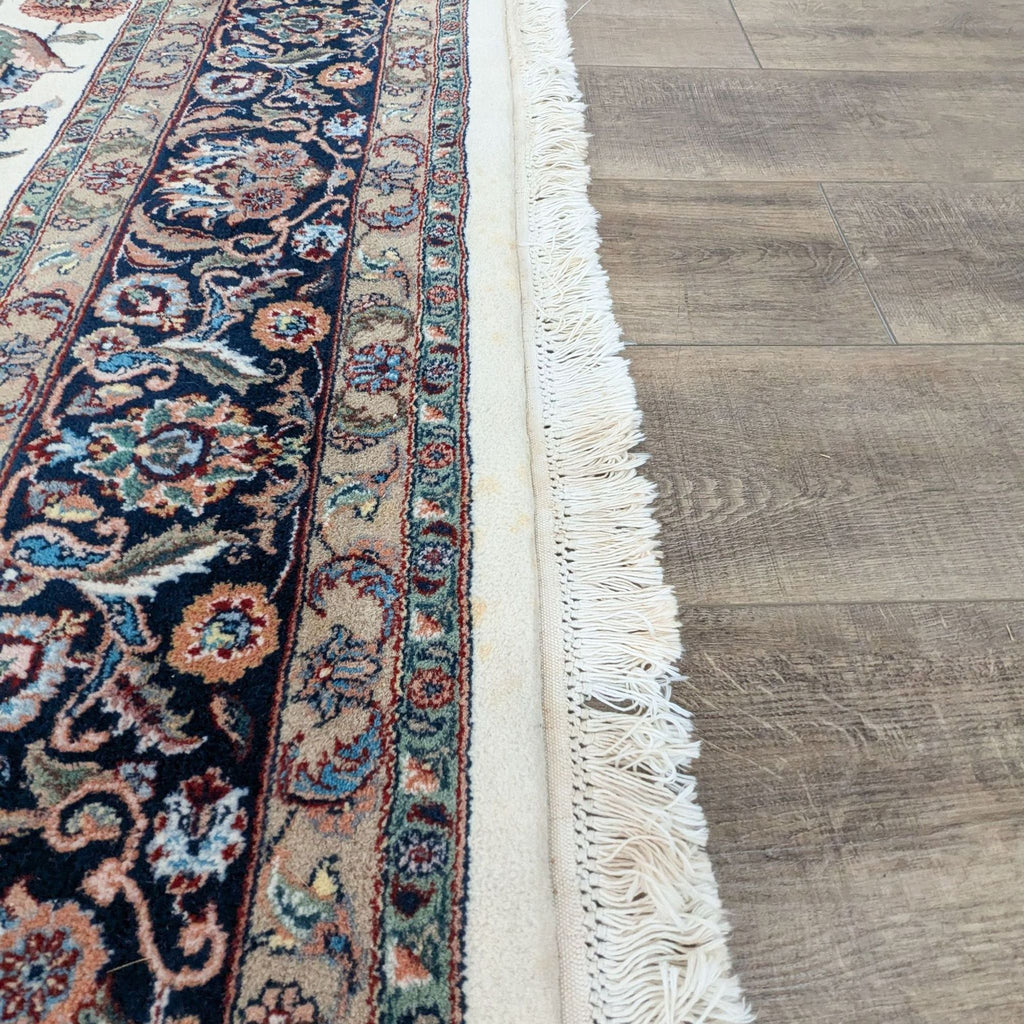 Elegant Persian-Style Floral Rug