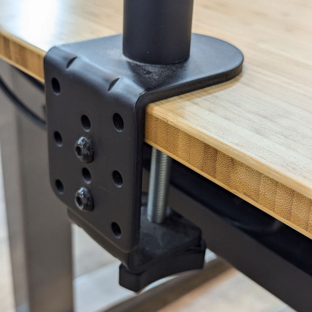 Jarvis Bamboo Standing Desk with Removable Monitor Mount