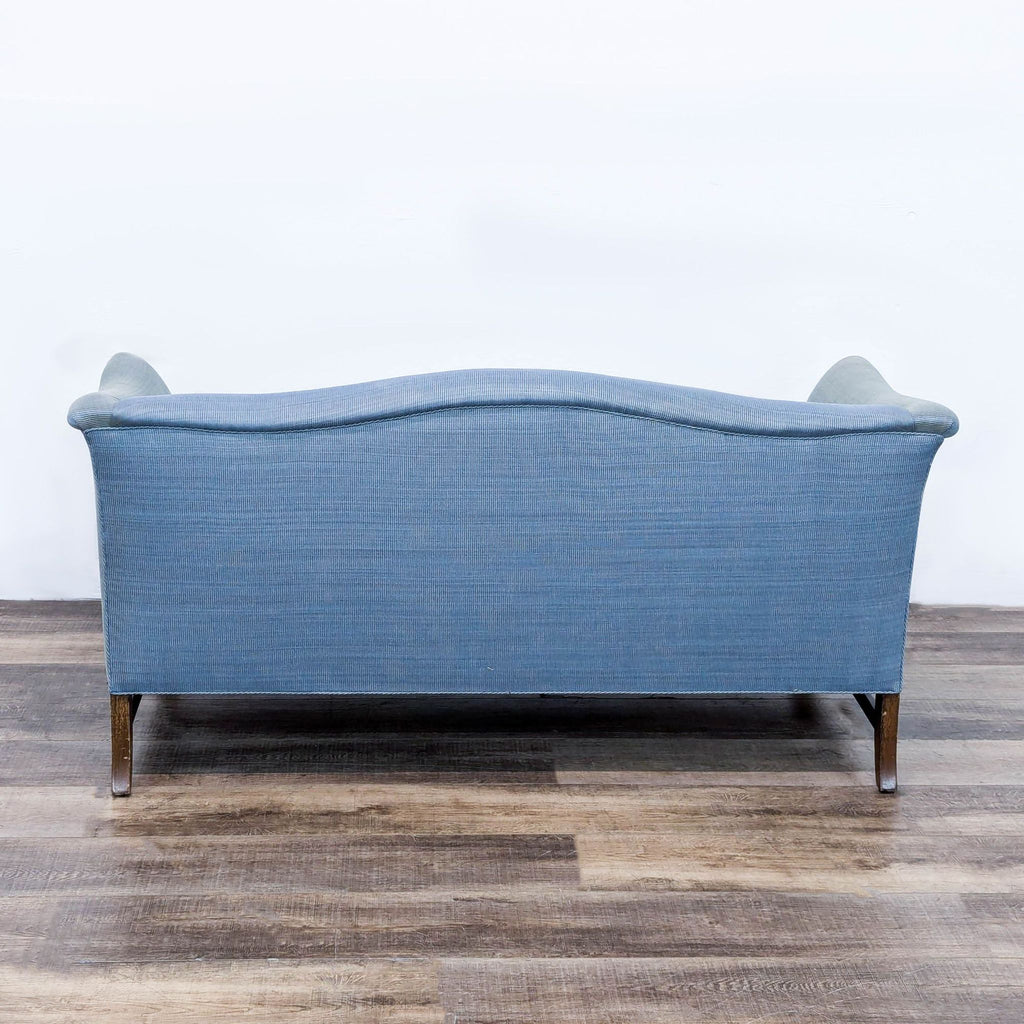 Classic Blue 3-Seat Camel Bqck Sofa