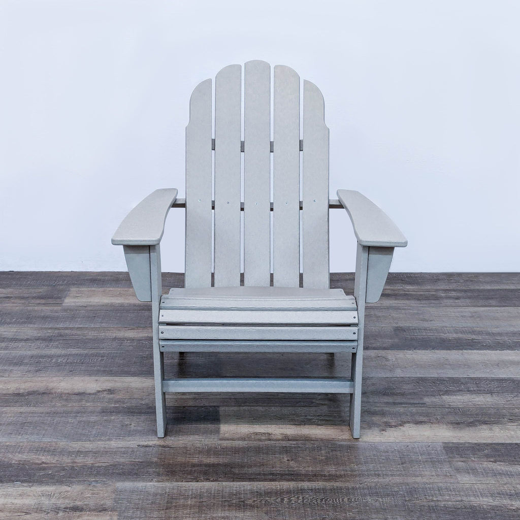 the gray barn windy poplar wood adirondack chair