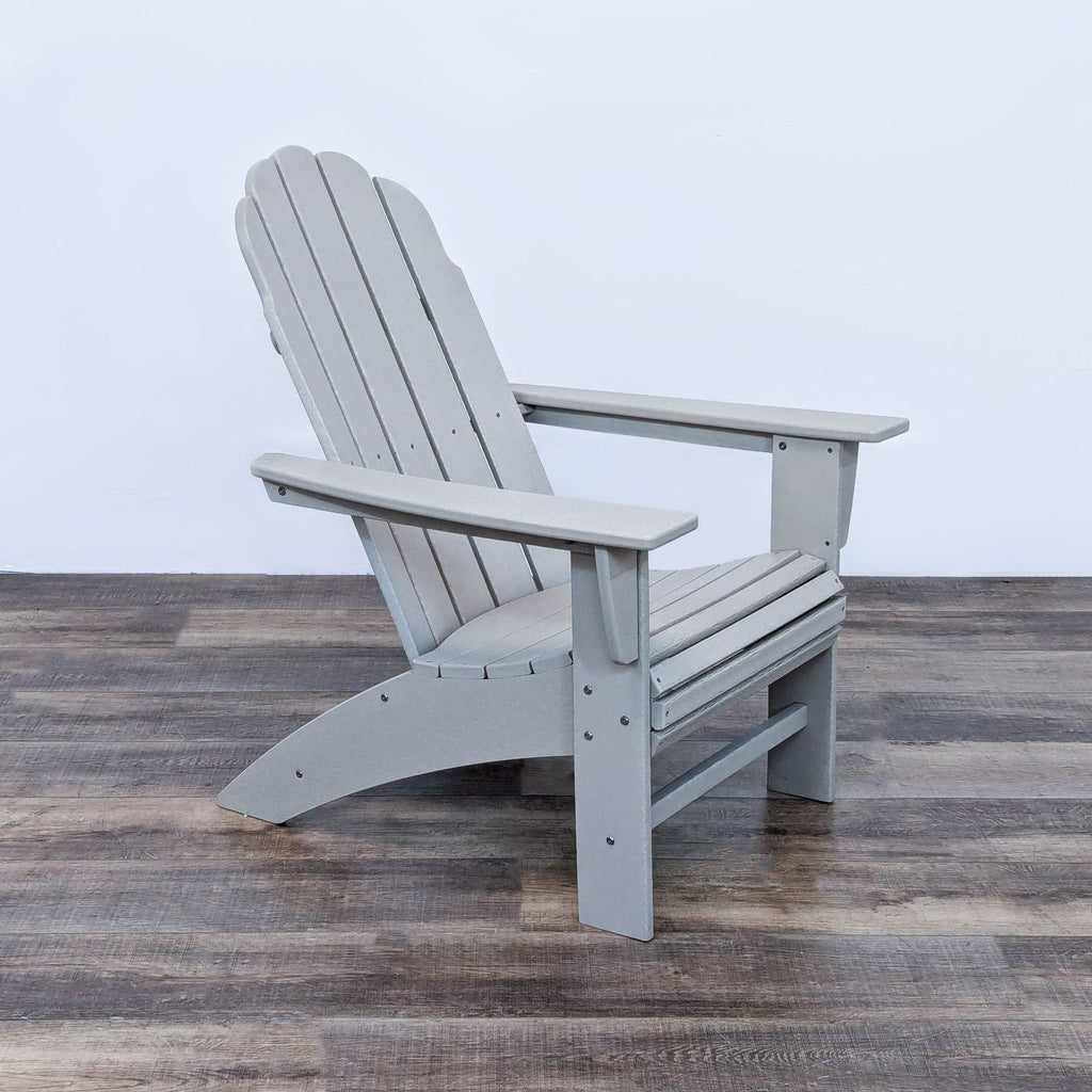 the gray barn windy poplar wood adirondack chair