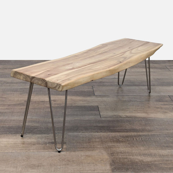 a modern coffee table with a modern design.