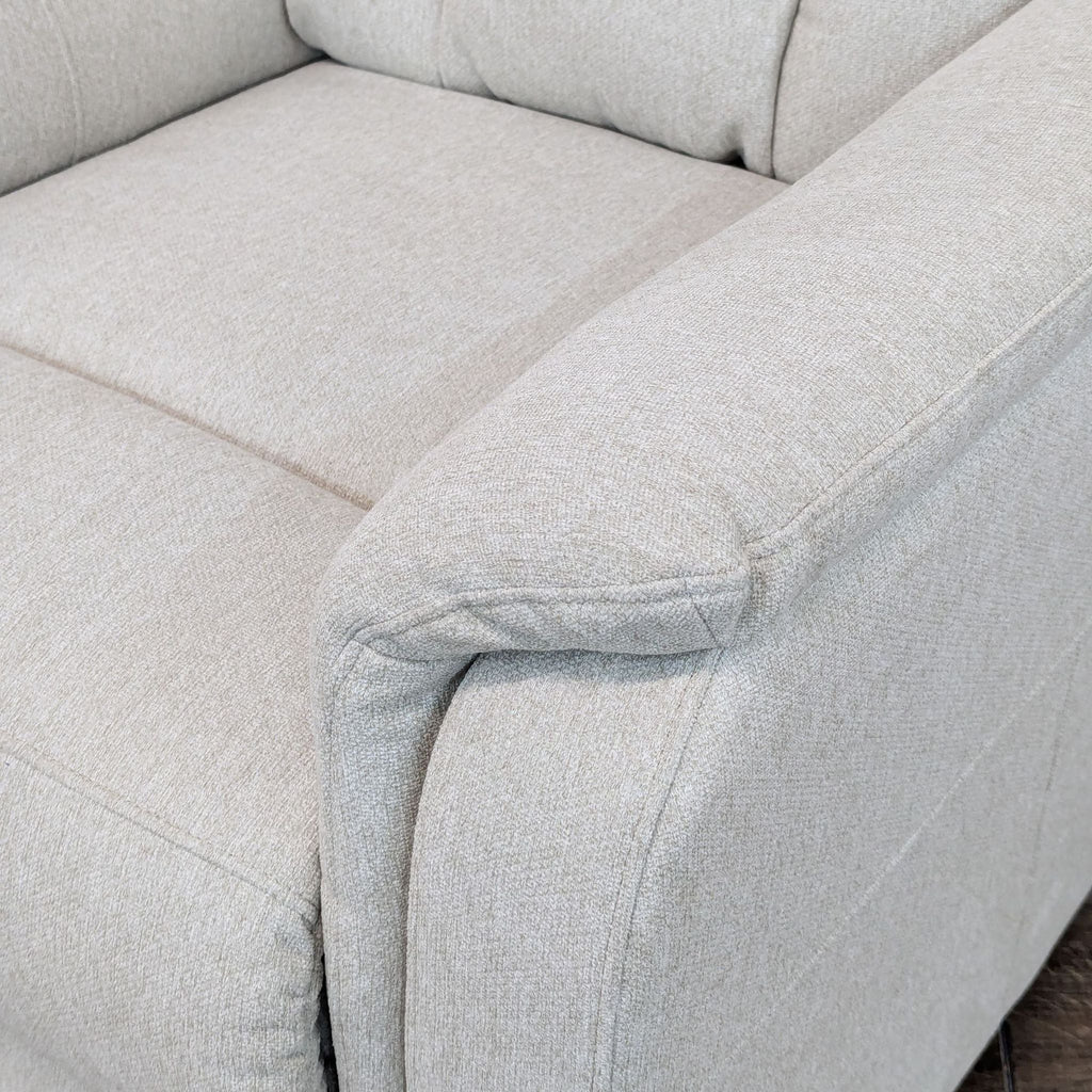 Plush Contemporary Manual Recliner