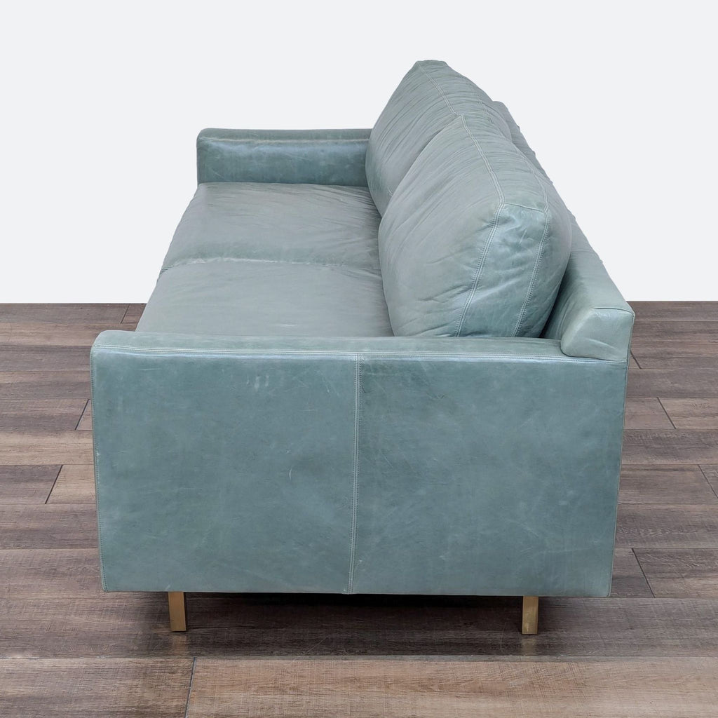 Mitchell Gold + Bob Williams Hunter Modern Leather Sofa