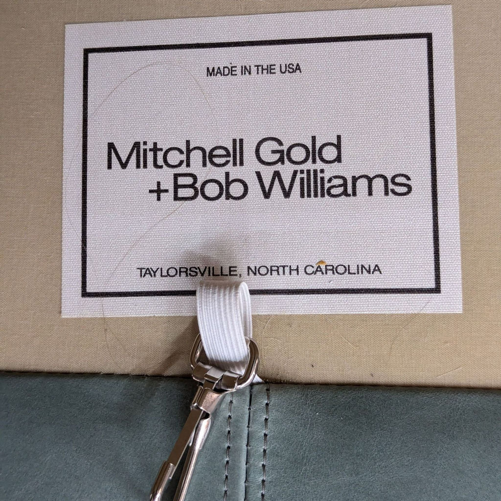 Mitchell Gold + Bob Williams Hunter Modern Leather Sofa