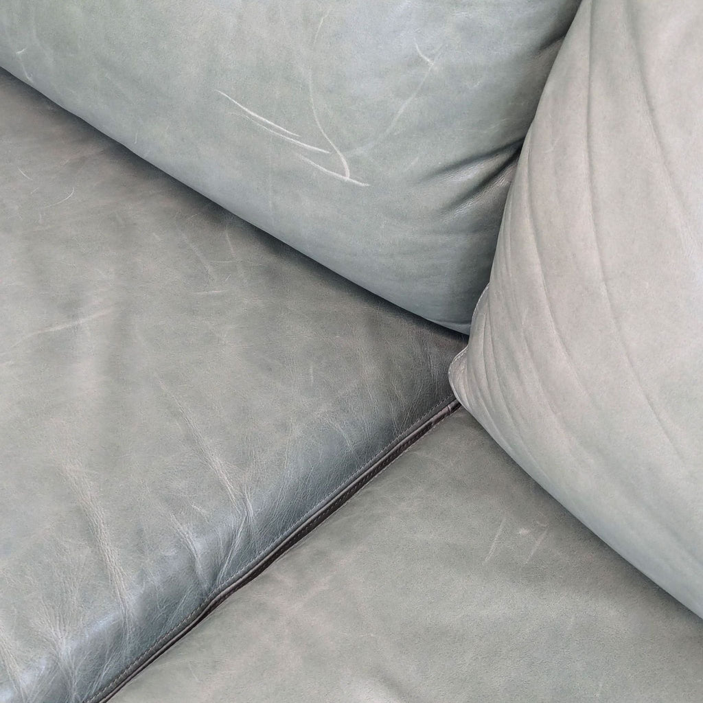 Mitchell Gold + Bob Williams Hunter Modern Leather Sofa