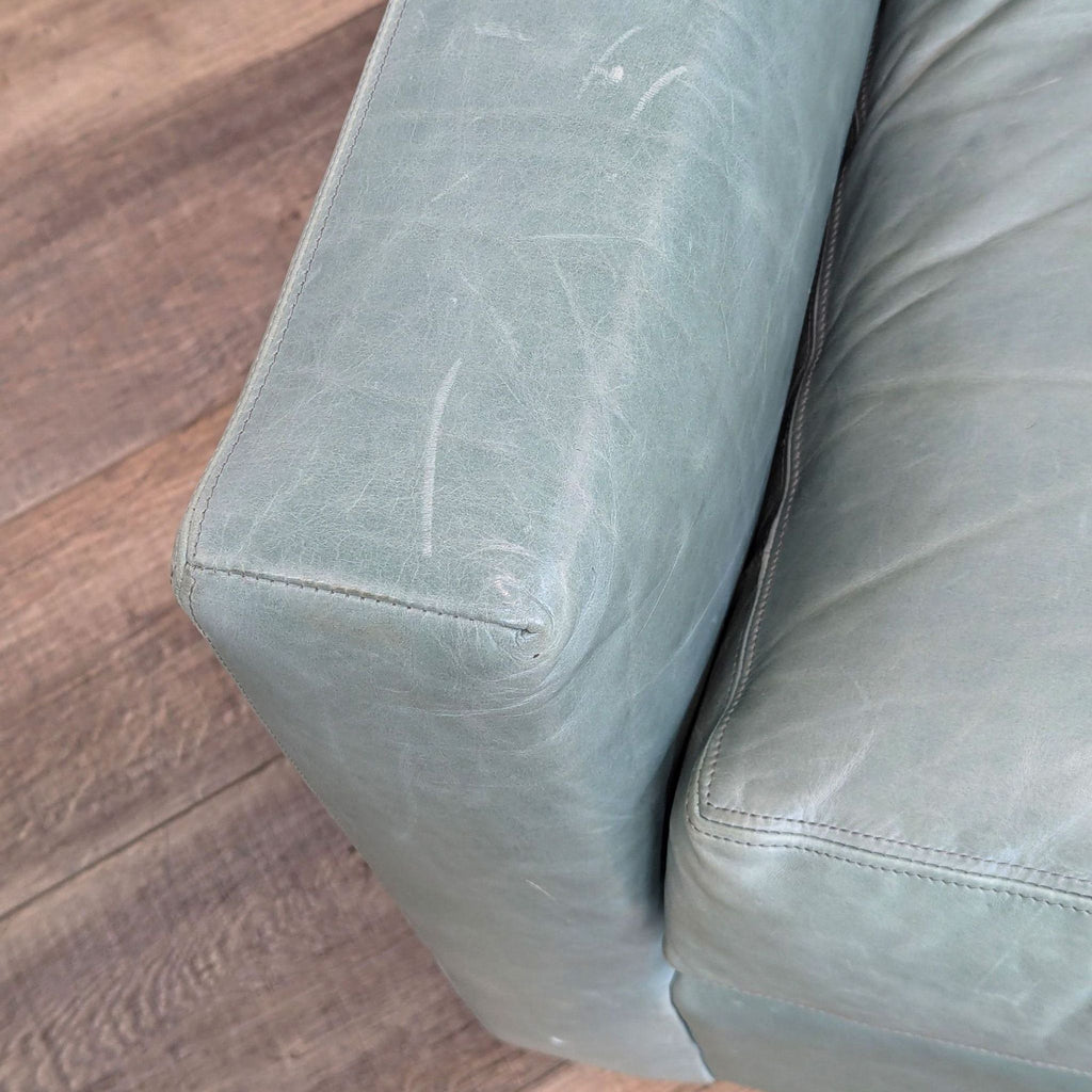 Mitchell Gold + Bob Williams Hunter Modern Leather Sofa