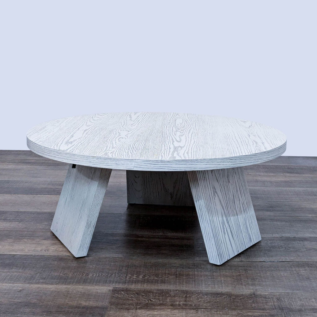 Round Wood Coffee Table