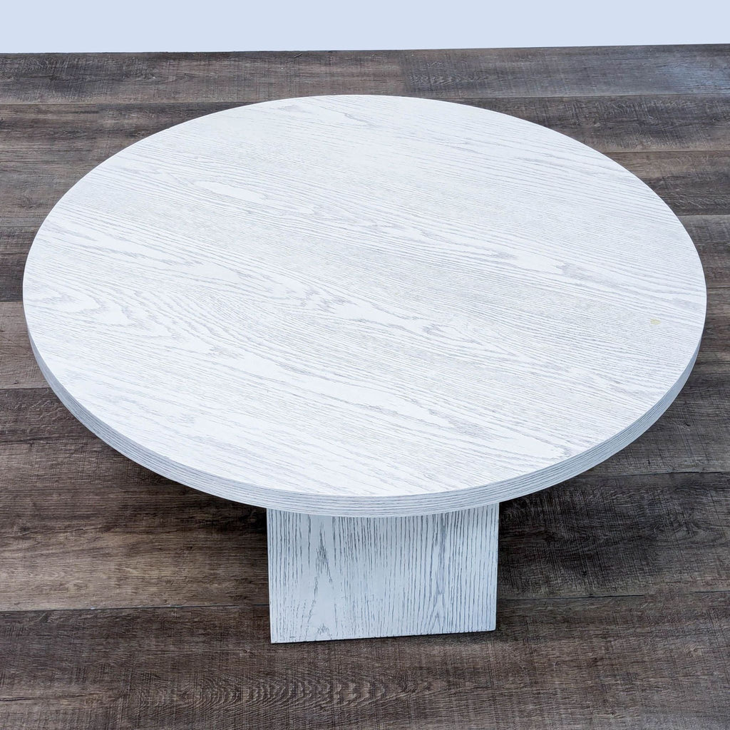 Round Wood Coffee Table