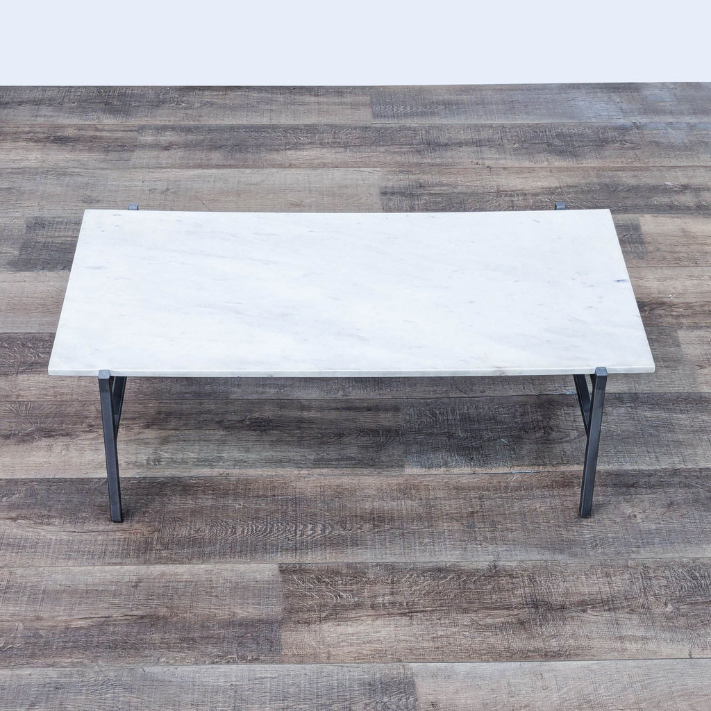 CB2 Slab Marble Coffee Table