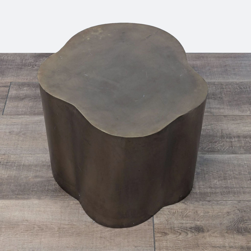 Freeform Metal Accent Table