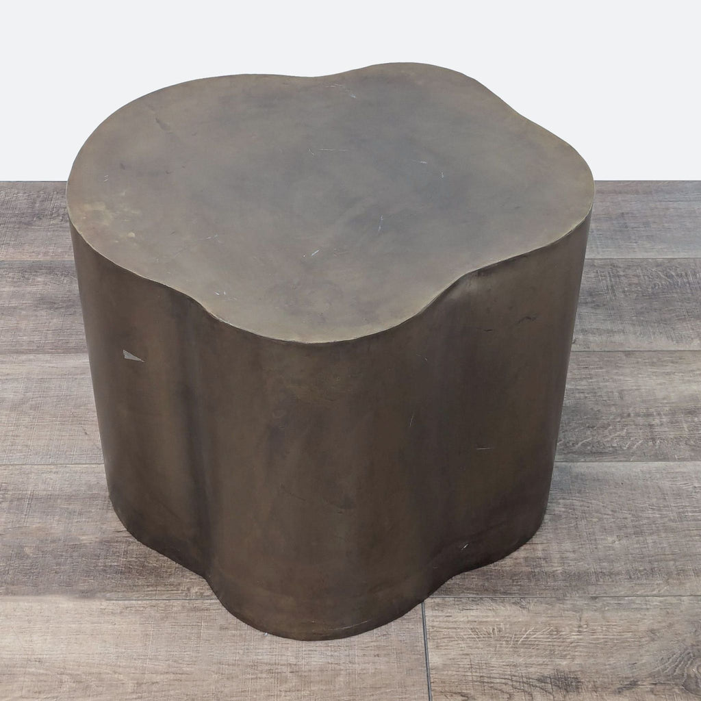 Freeform Metal Accent Table