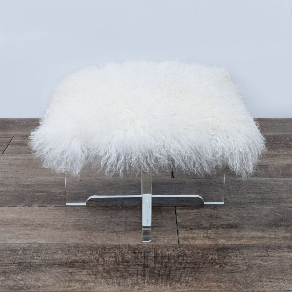 Jonathan Adler Mongolian Lamb Bench