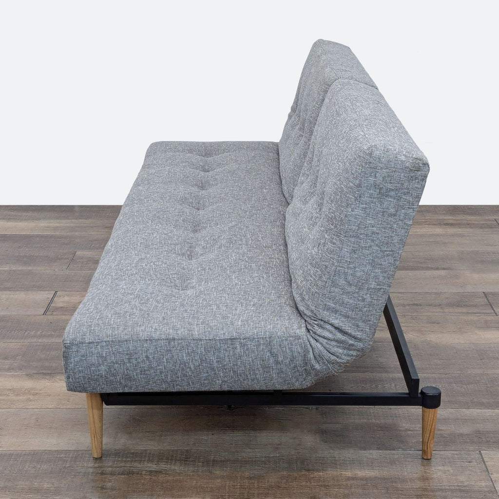 West Elm Modern Gray Futon