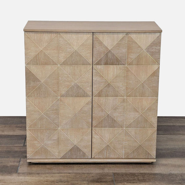 the [ unused0 ] sideboard is a geometric design with a geometric pattern.