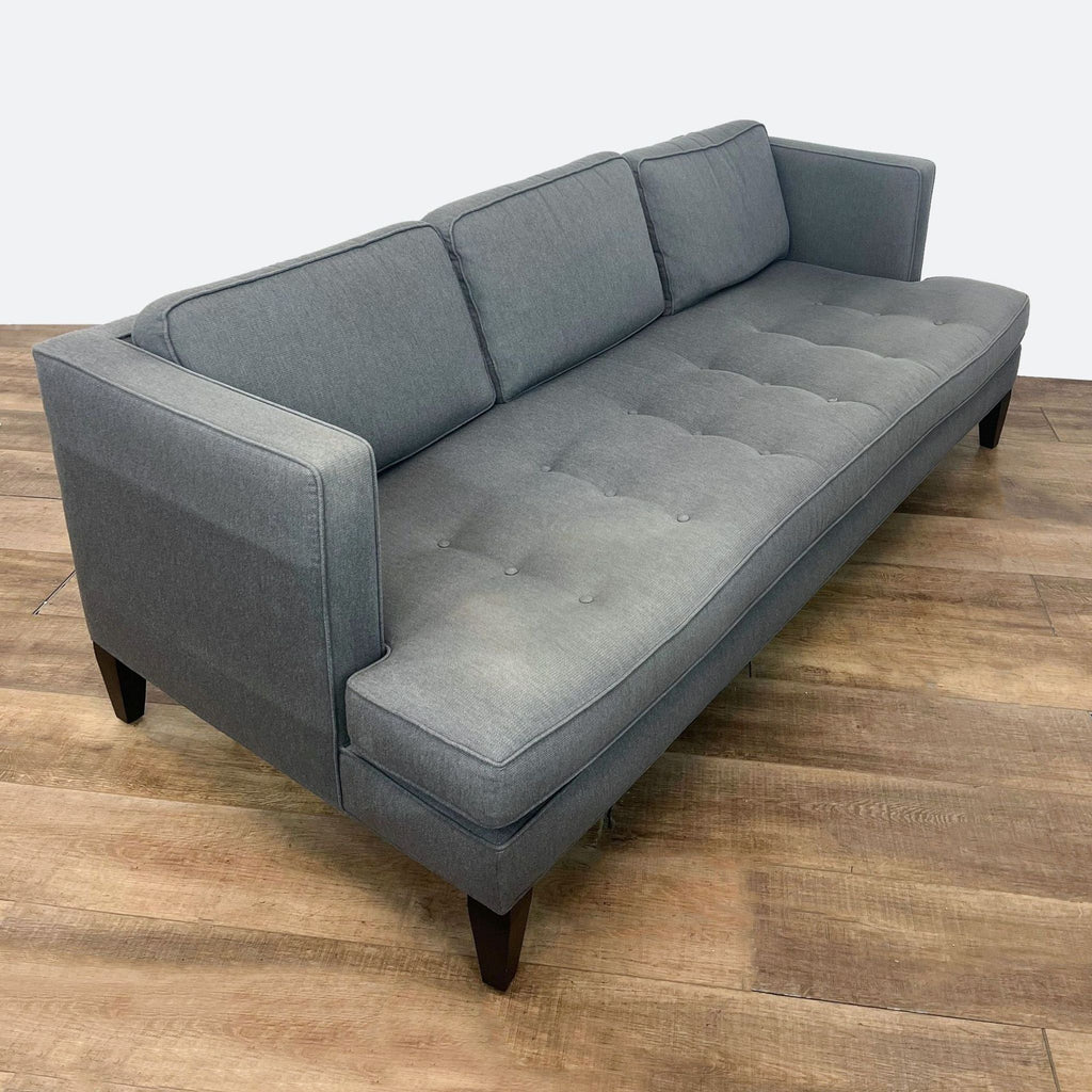 Room & Board Modern Hutton 3-Seat Gray Sofa