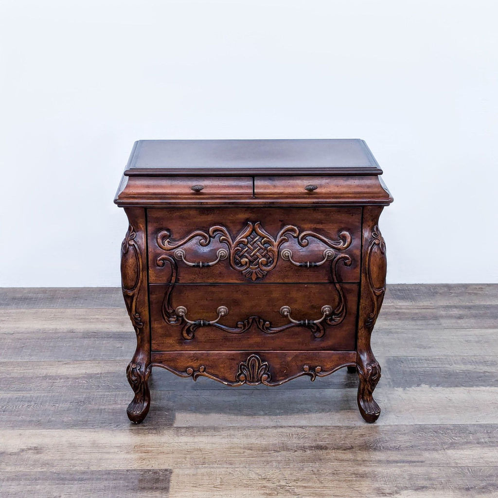 a french walnut chest of drawers