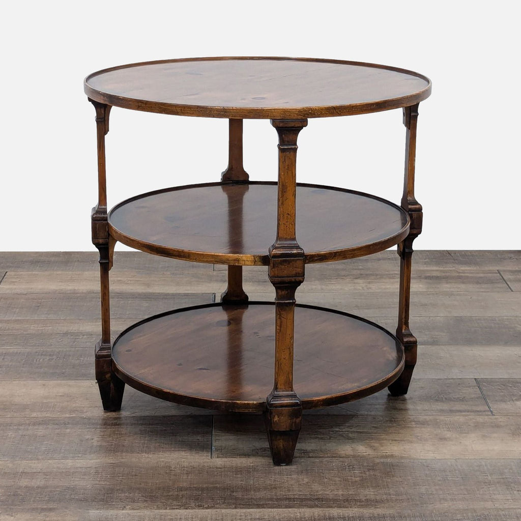 Vintage Henredon Acquisitions Three Tier End Table