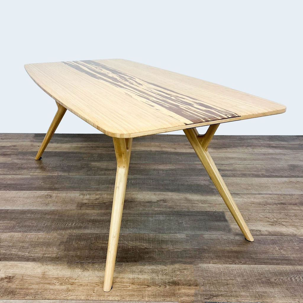 Azara Modern Bamboo Dining Table