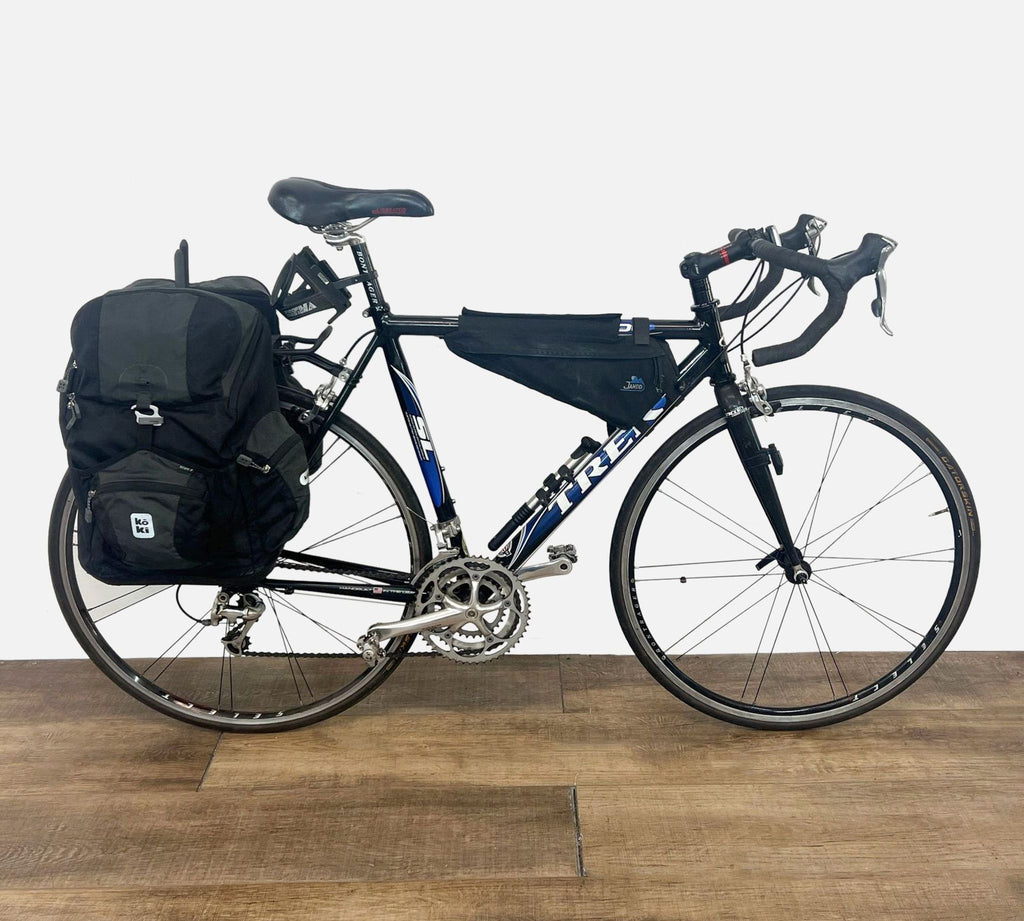 Trek 2200 Road Bike with Storage Bags – Perfect for Touring