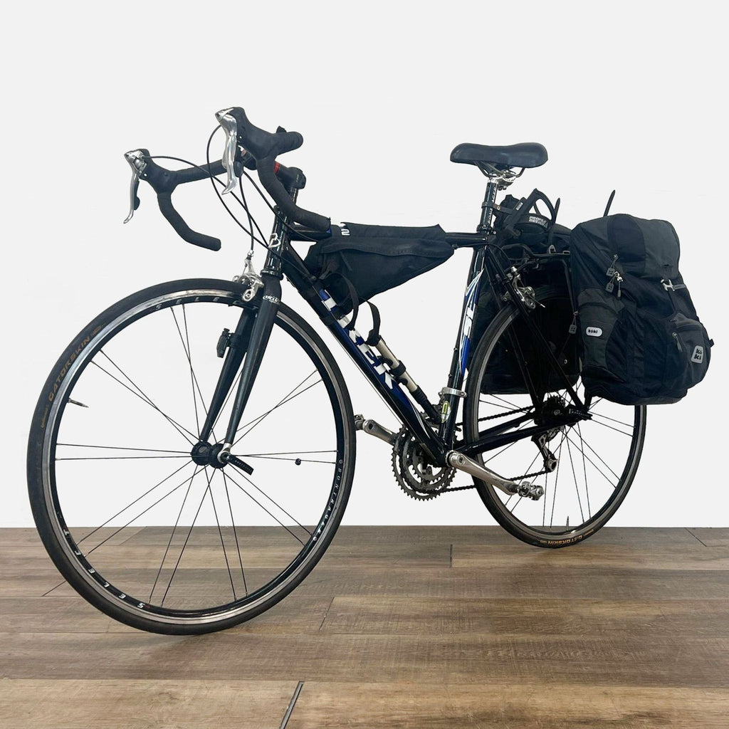 Trek 2200 Road Bike with Storage Bags – Perfect for Touring