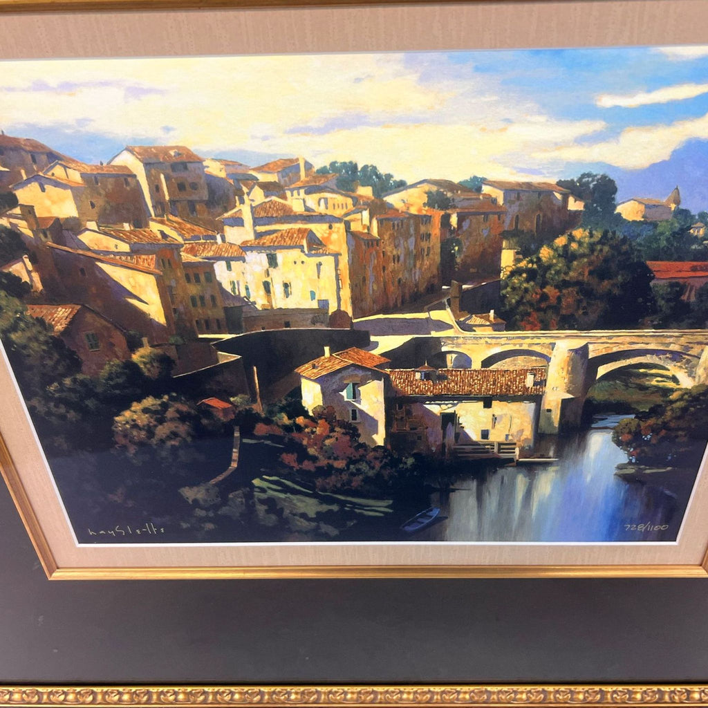 Framed Limited Edition “Albi On The Tarn” by Max Hayslette