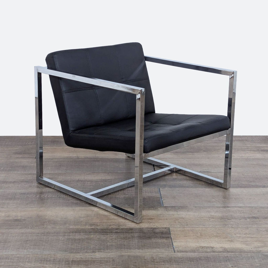 Carbon Modern Occasional Chair by Zuo Modern