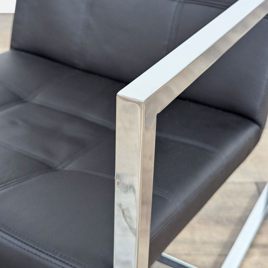 Carbon Modern Occasional Chair by Zuo Modern