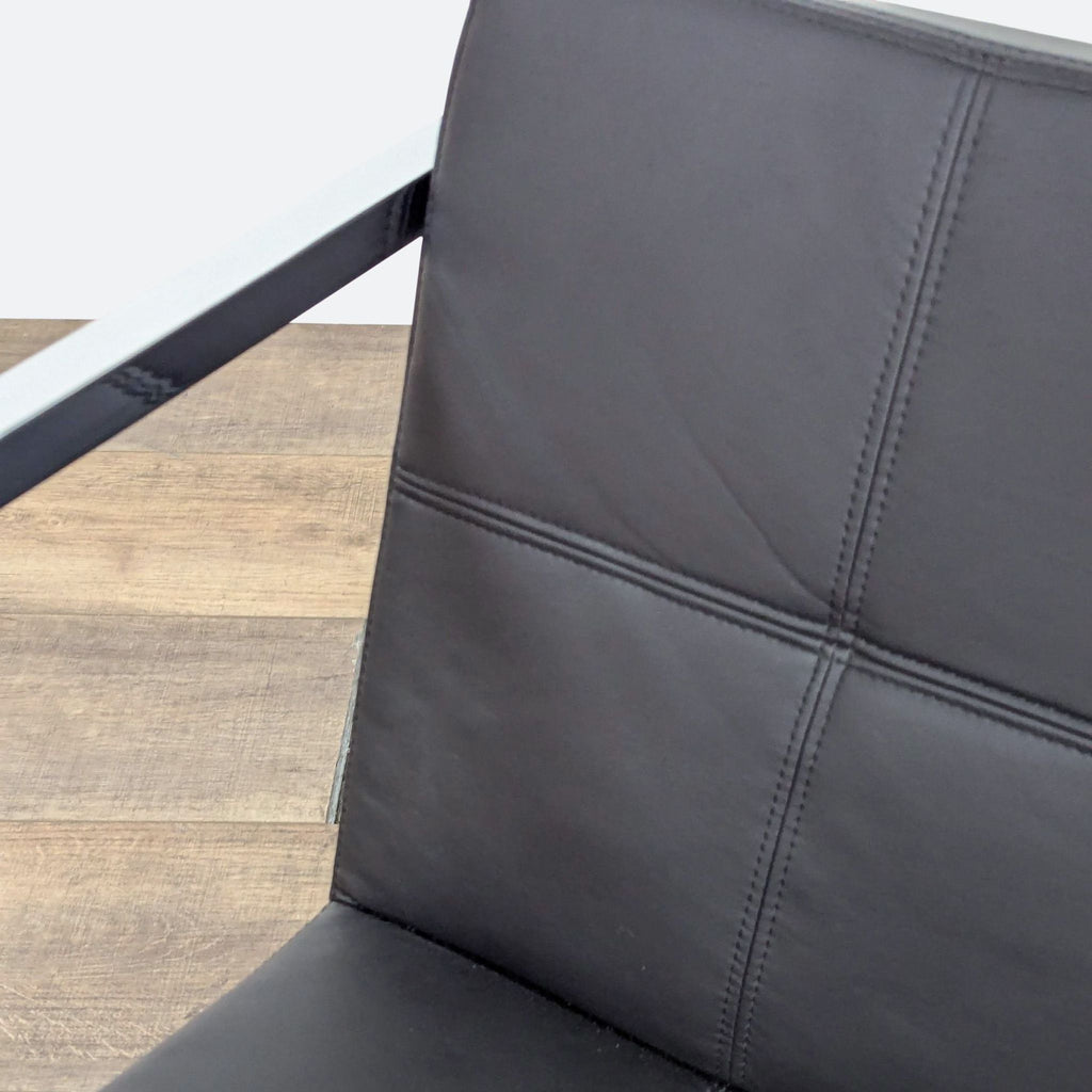 Carbon Modern Occasional Chair by Zuo Modern