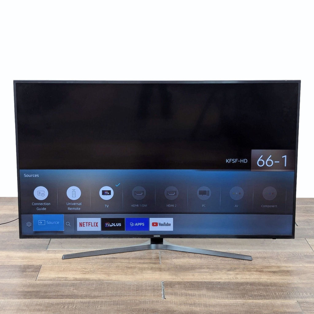 the samsung tv is a smart tv that can be used in any room