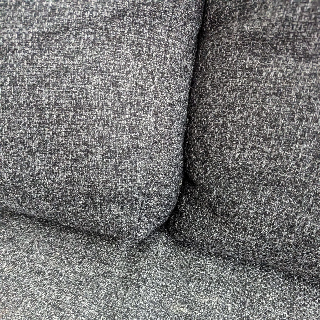 Modern Dark Gray Sofa with Chaise