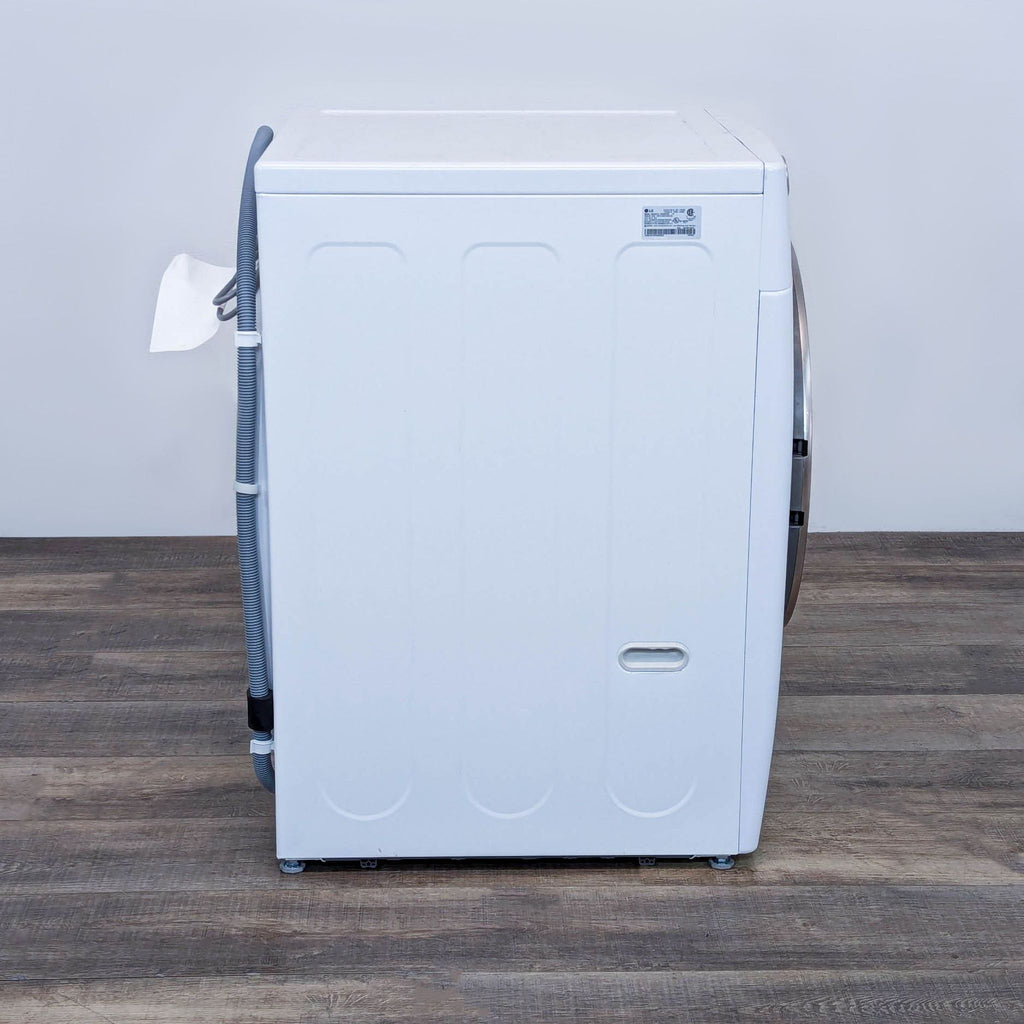 LG Ultra Large Capacity Front Load Washer in White