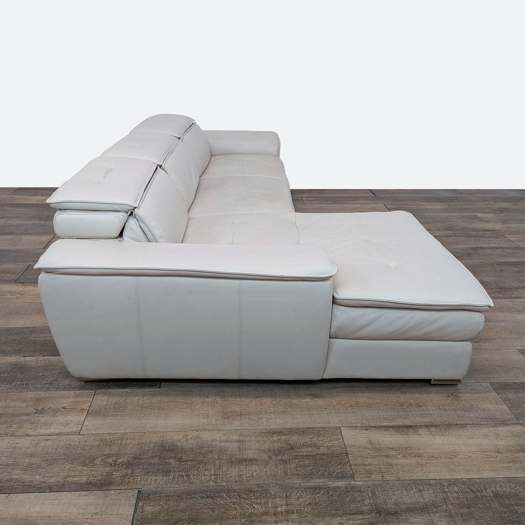 Modern Sectional Sofa with Adjustable Headrests