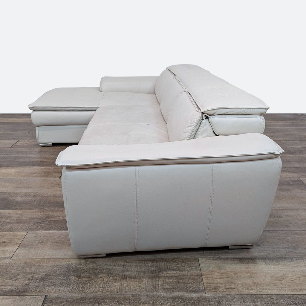 Modern Sectional Sofa with Adjustable Headrests