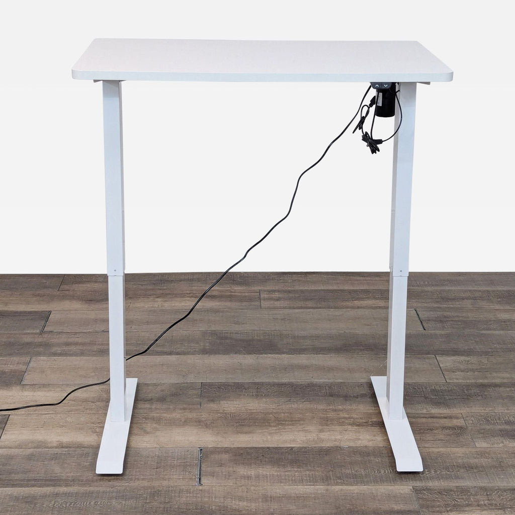 the white desk - - white