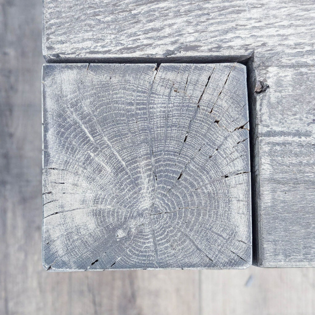 Restoration Hardware Reclaimed Oak Console Table