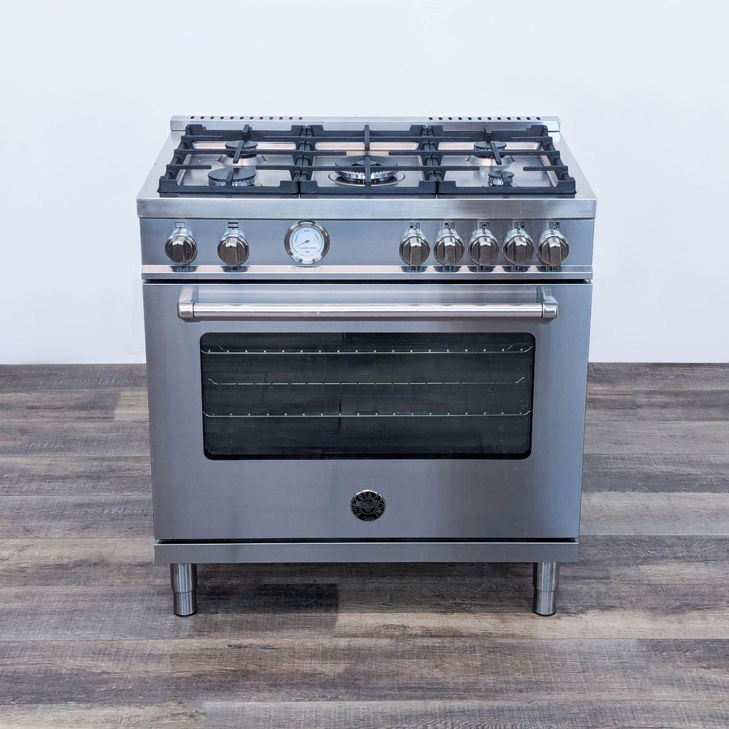 Bertazzoni Stainless Steel Freestanding Gas Range Oven