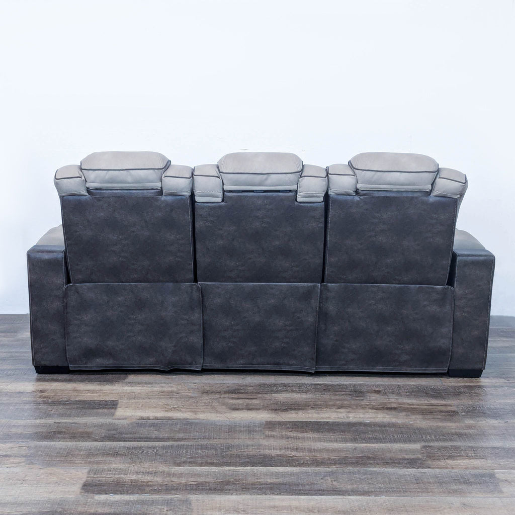 Next-Gen DuraPella Performance Fabric Dual Power Reclining Sofa By Ashley Furniture