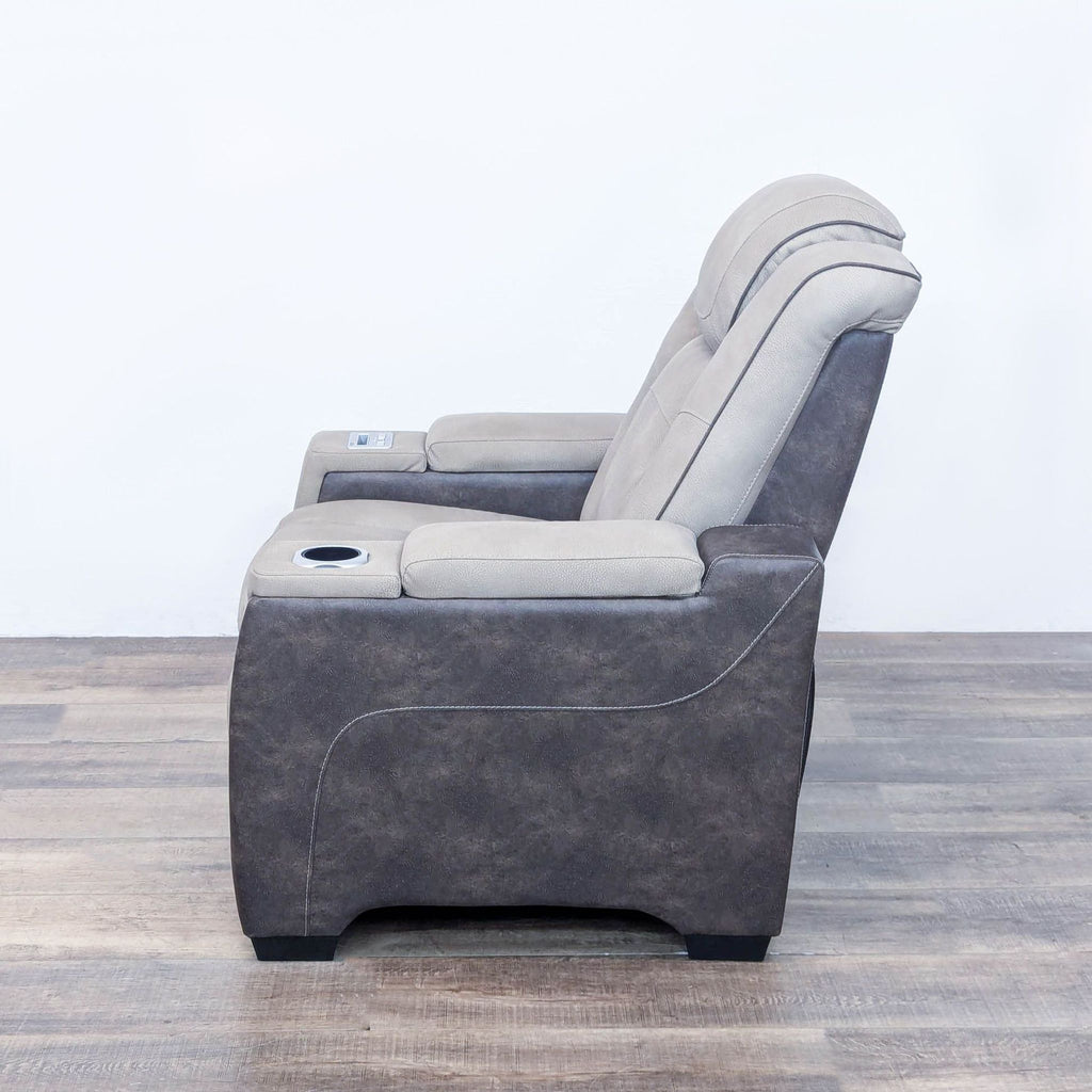 Next-Gen DuraPella Performance Fabric Dual Power Recliner By Ashley Furniture