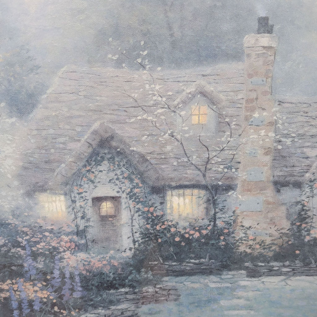 “Evening At Merrit's Cottage” Limited Edition Print by Thomas Kinkade