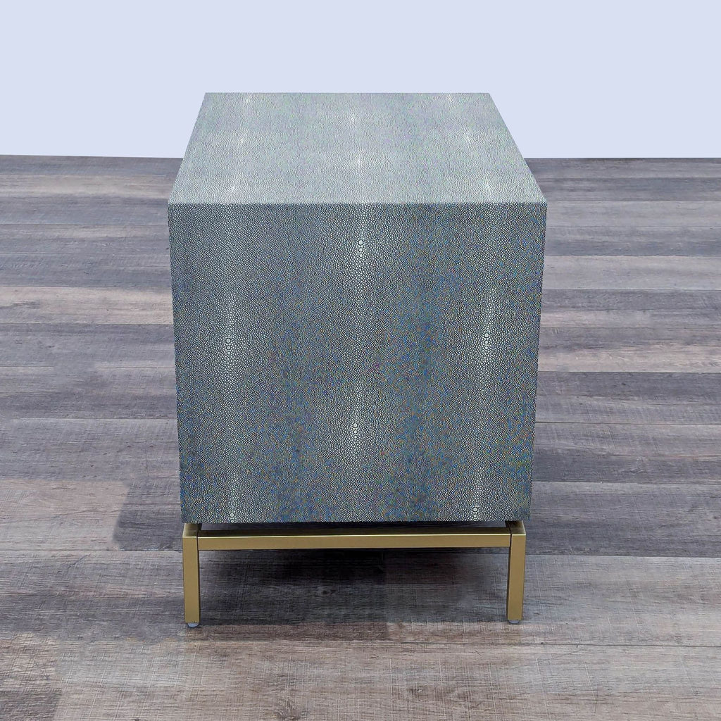 TOV Furniture Shagreen Nightstand