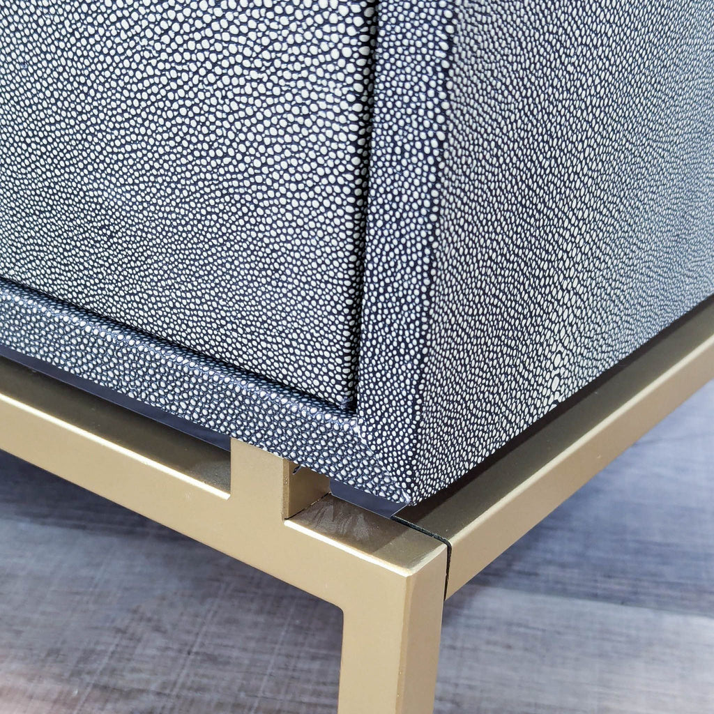 TOV Furniture Shagreen Nightstand