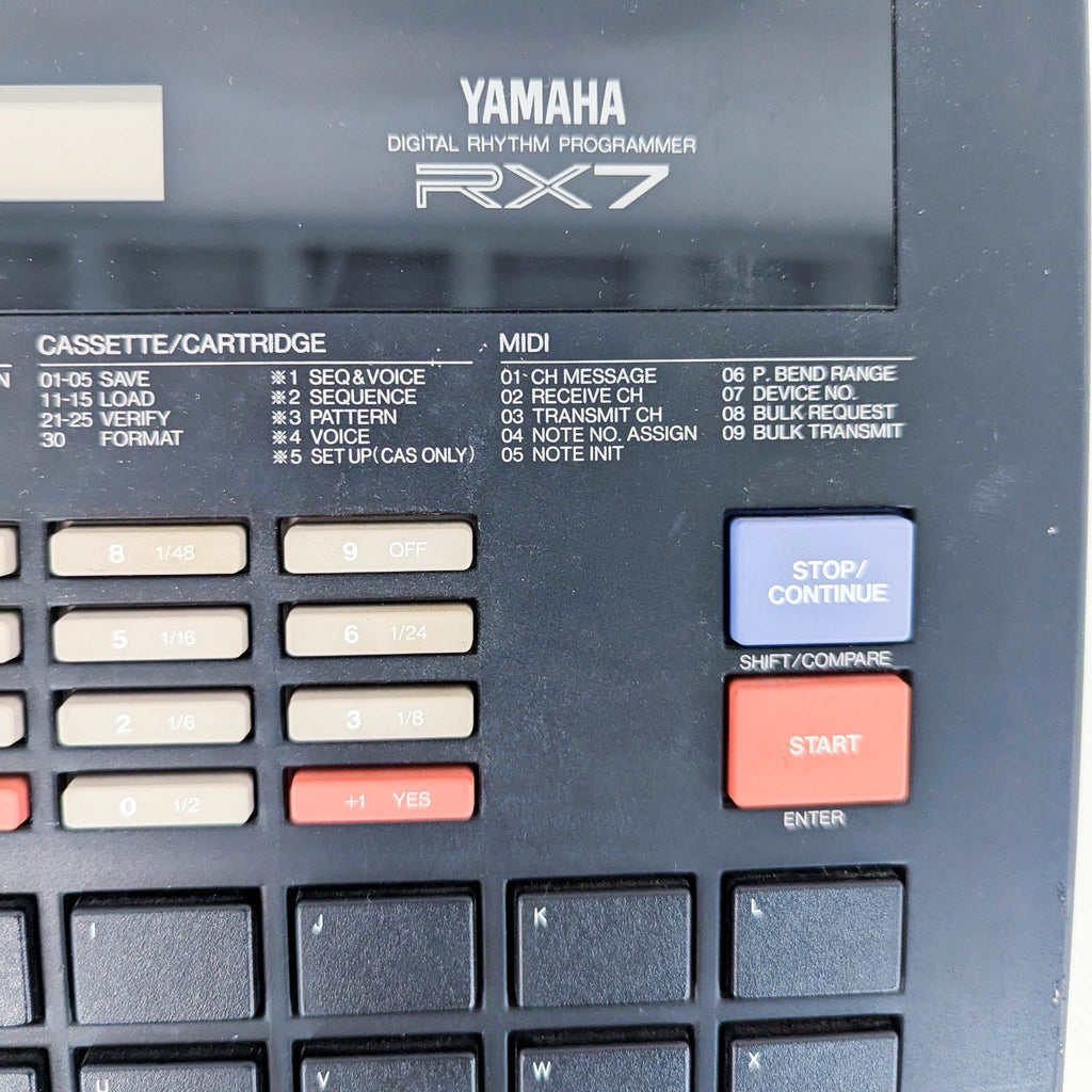 Yamaha RX7 Digital Rhythm Programmer