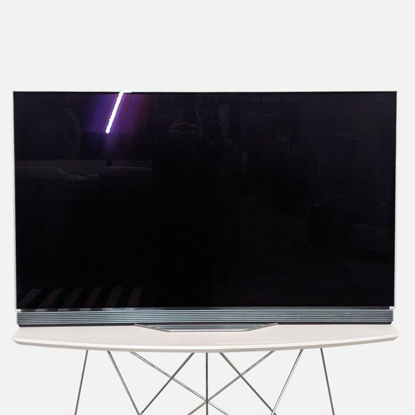 the tv is a modern, minimalist design that is inspired by the art of television.