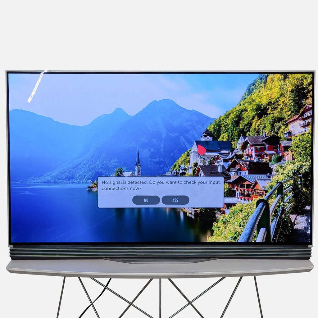 a samsung tv with a windows 10 display