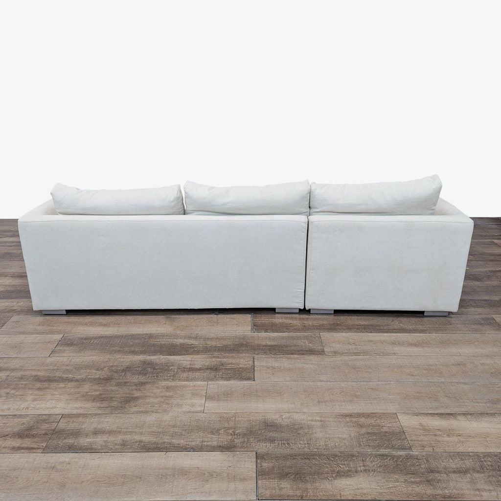 Mario Capasa Modern Sectional Sofa with Double Chaise