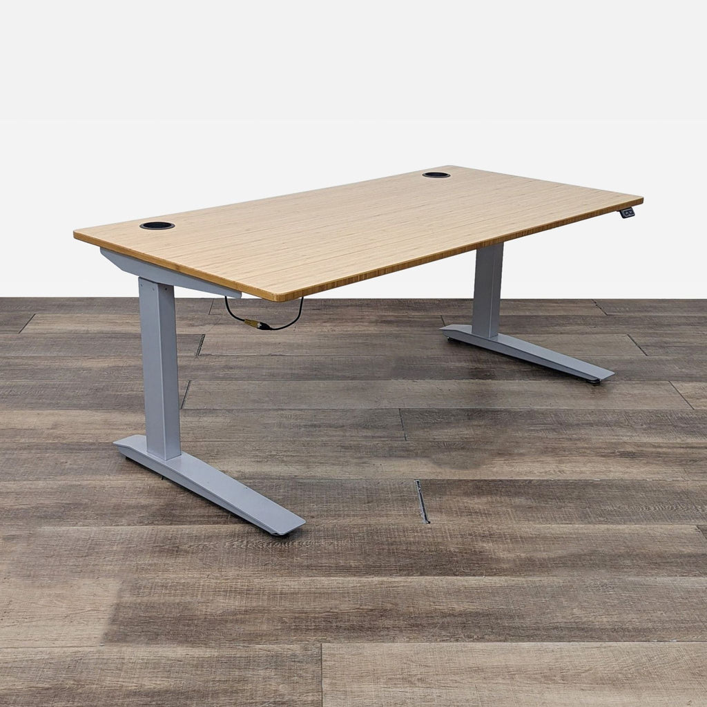 Jarvis Bamboo Adjustable Standing Desk