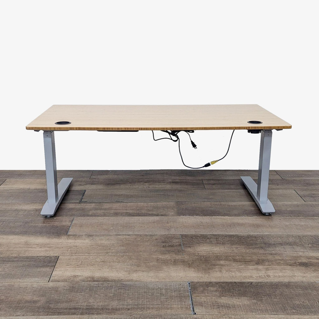 Jarvis Bamboo Adjustable Standing Desk